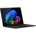 Black Microsoft Surface Laptop 13.8" open side view with keyboard visible.
