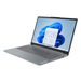 IdeaPad Slim 3i laptop in arctic grey, angled view with open display