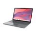 Luna Grey 14-inch Chromebook laptop with trackpad and full keyboard visible.