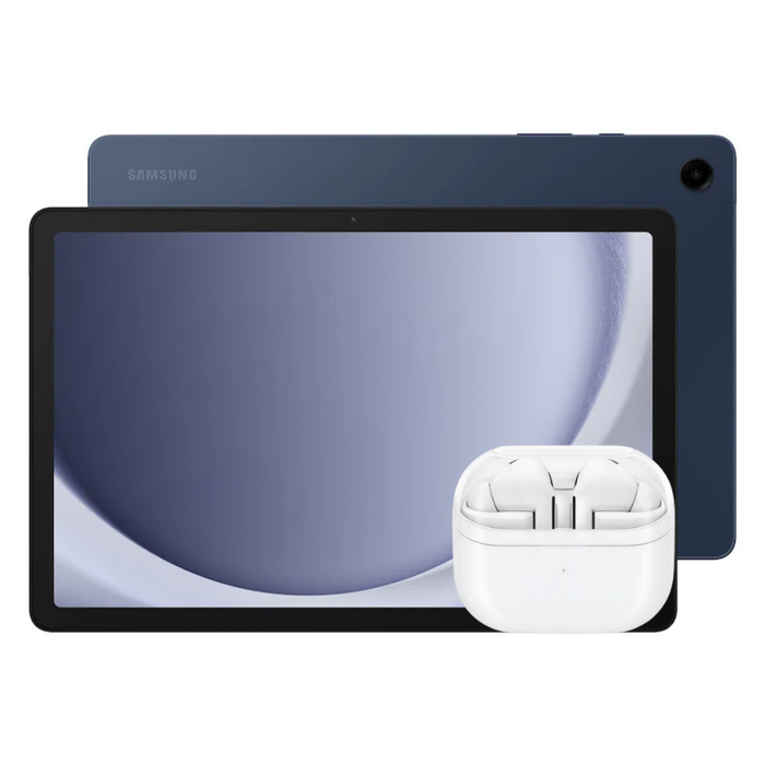 Samsung Galaxy Tab A9+ (X210 / X216) 64GB/4GB RAM GSM Unlocked International Version with Samsung Galaxy Buds 3 Pro (Bundle) (New)
