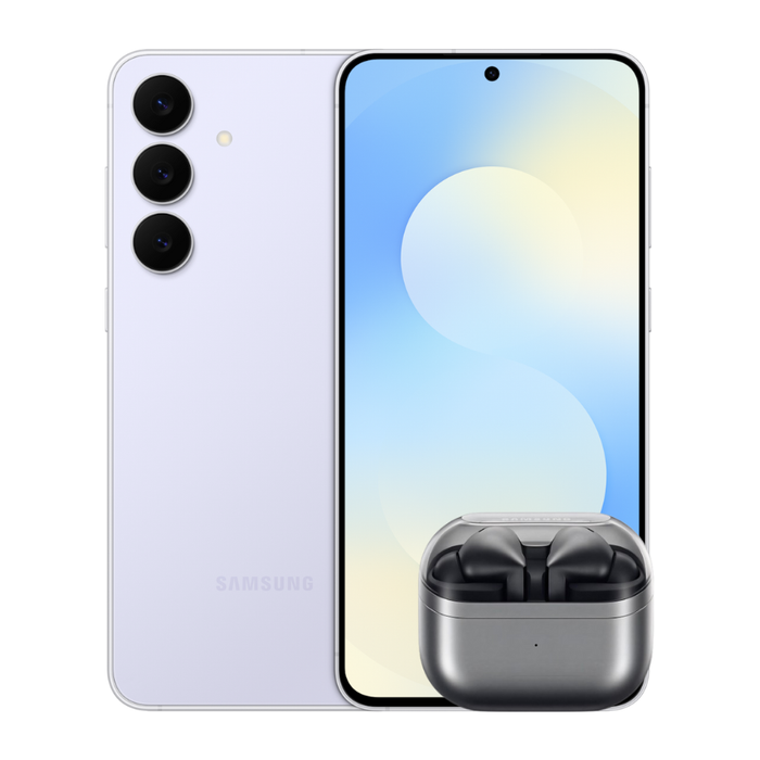 Samsung Galaxy S25 FE 5G (S731B) GSM Unlocked International Version with Samsung Galaxy Buds 3 Pro (Bundle) (NEW)
