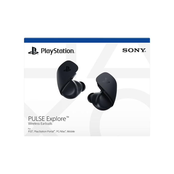 PlayStation PULSE Explore Wireless Earbuds with Charging Case Midnight Black (New)