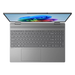 Lenovo Luna Grey 2-in-1 laptop, top view with keyboard and trackpad