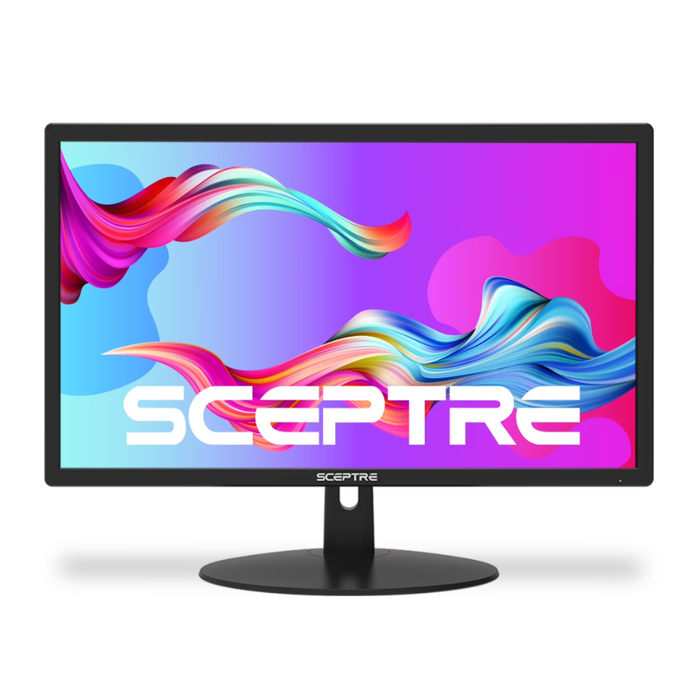 Sceptre 20" (E205W-1600) 1600x900 HDMI VGA 75hz 5ms LED Monitor Black (New)
