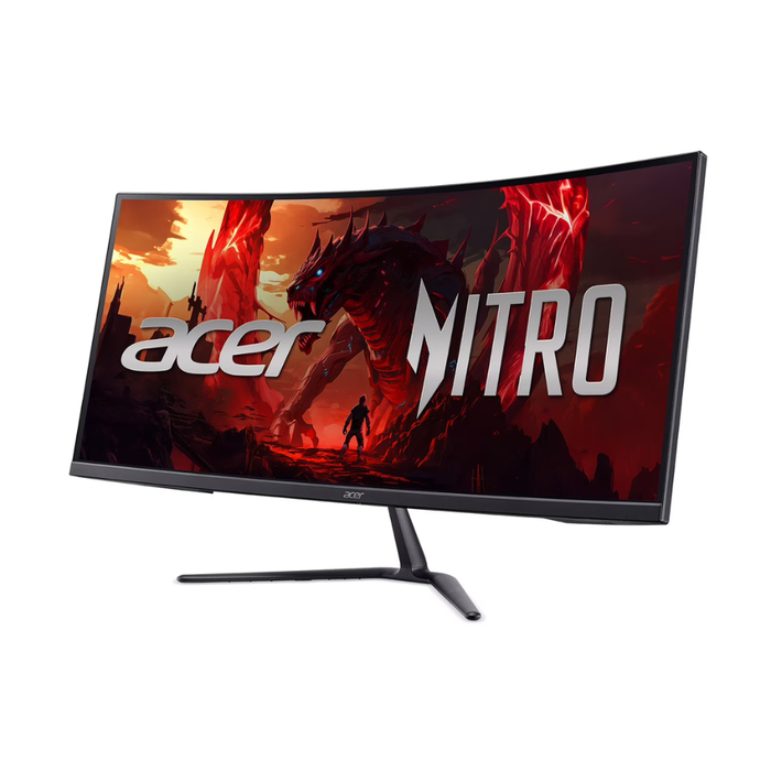 Acer Nitro ED0 34" (EDT340CUR J0biip) Curved Gaming Monitor 120Hz 1ms Black (New)