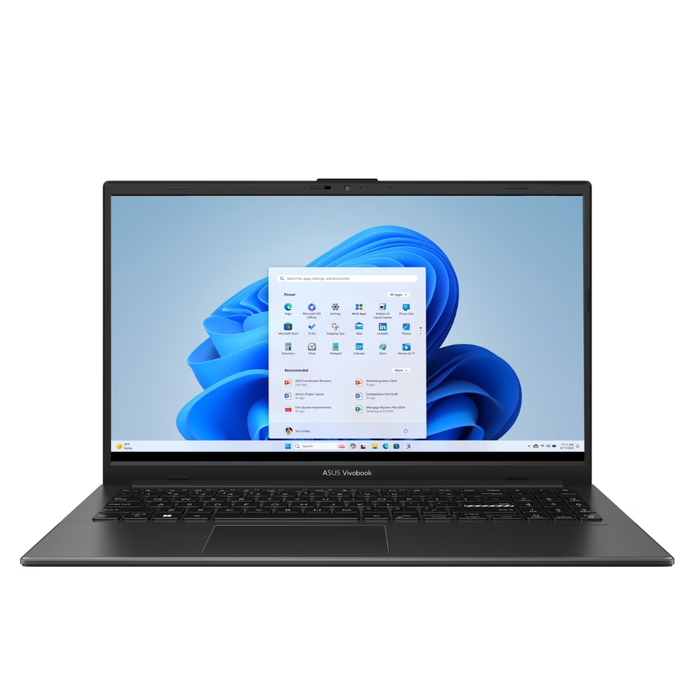 ASUS Vivobook Go 15, Mixed Black, 15,6" Laptop mit Windows-11 Desktop