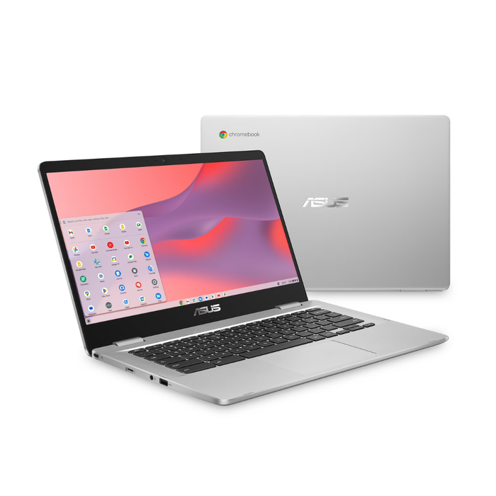 ASUS Chromebook 14" (C424MA-WH44F) 64GB/4GB RAM (Chrome OS) Silver (New)