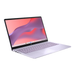 ASUS Chromebook CX15 laptop, silver open angle showing keyboard and side ports