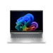 HP ProBook 14-inch laptop in silver, open display and built-in keyboard.