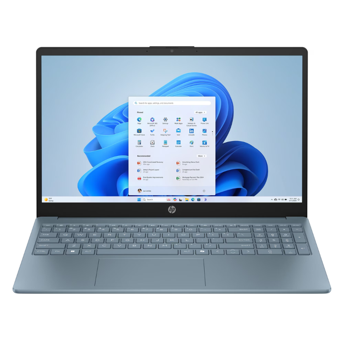 HP 15.6" HD Windows Laptop Intel Processor N250 128GB/4GB RAM Windows 11 Home (New)