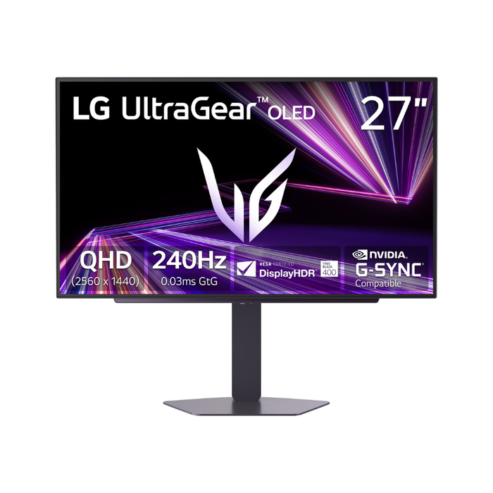 LG UltraGear 27" (27GX704A-B.AUS) OLED Gaming Monitor 240Hz 0.03ms Black (New)