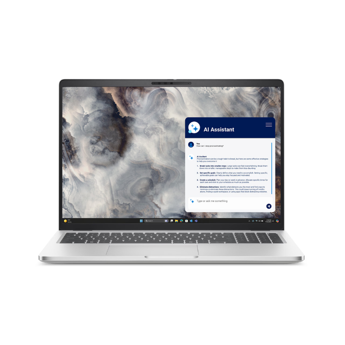 Dell Pro 16 Plus PB16250 16" Intel Core Ultra 7 265U vPro 512GB/16GB RAM Windows 11 Pro Platinum Silver (New)