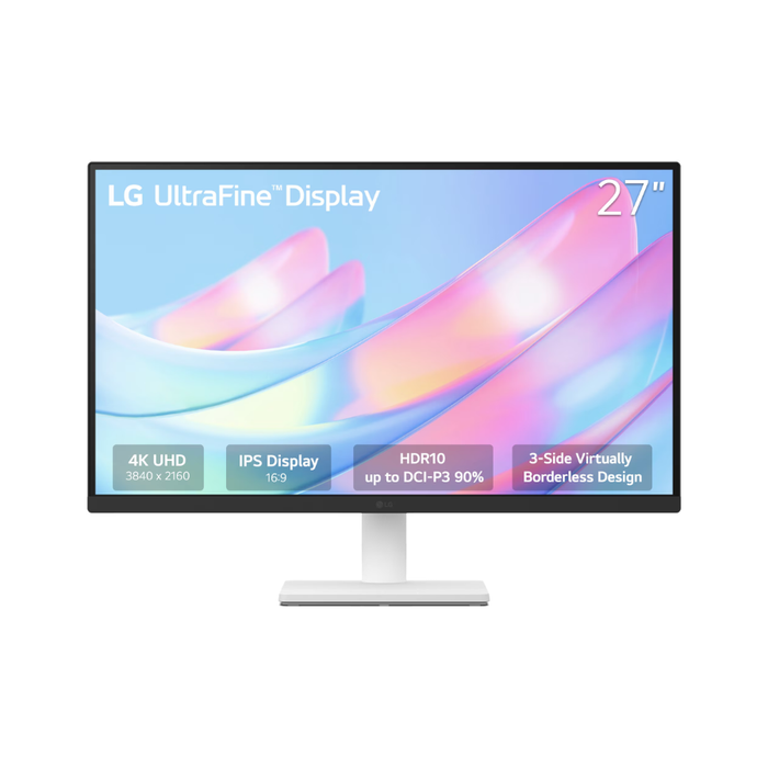 LG UltraFine 27" (27US500-W) 4K UHD HDR10 60Hz IPS Monitor White (New)