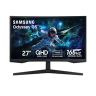 Samsung Odyssey G55C 27" (LS27CG556ENXZA) Curved QHD 165Hz 1ms Gaming Monitor with AMD FreeSync™ Black (New)