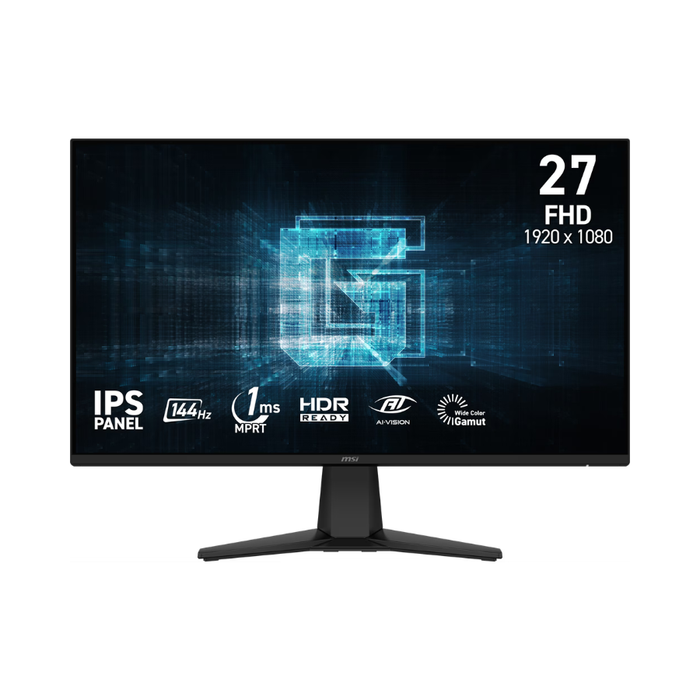 MSI 27" (G275L) Gaming Monitor FHD 144Hz IPS 1ms (1920x1080) Black (New)
