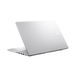 Cool Silver ASUS Vivobook 15 laptop back with central logo panel.