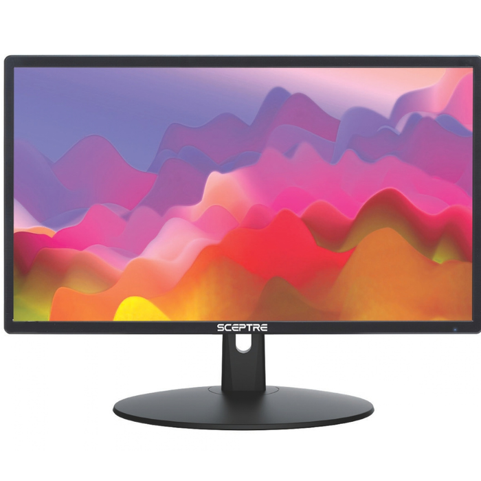 Sceptre E205W-16003RTT 20" LED Monitor HD+ 75Hz 3ms Built-In Speakers Black (New)