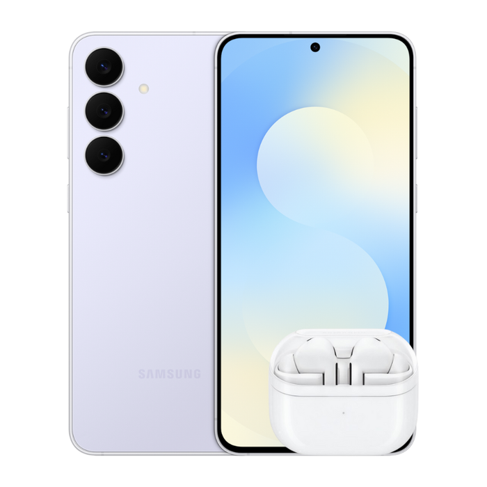Samsung Galaxy S25 FE 5G (S731B) GSM Unlocked International Version with Samsung Galaxy Buds 3 Pro (Bundle) (NEW)