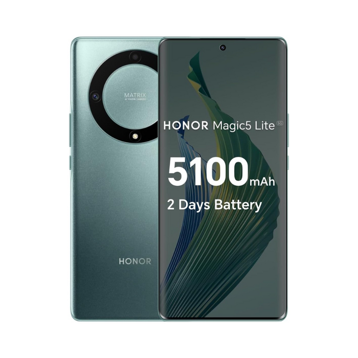 Honor Magic5 Lite 5G 256GB/8GB RAM GSM Unlocked International Version (New)