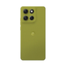 Moto G86 Power 5G smartphone, olive green back with quad camera module
