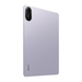 Lavender purple tablet back with camera module and Redmi logo