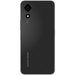 Black smartphone back with dual rear cameras and fingerprint sensor