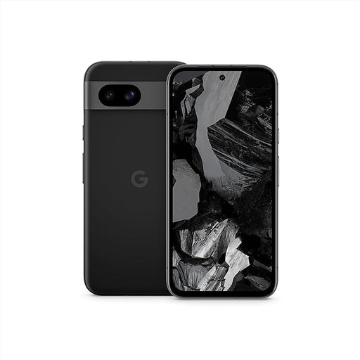 Google Pixel 8a 5G smartphone with a 6.1-inch display, 256GB storage, Obsidian color, US version unlocked