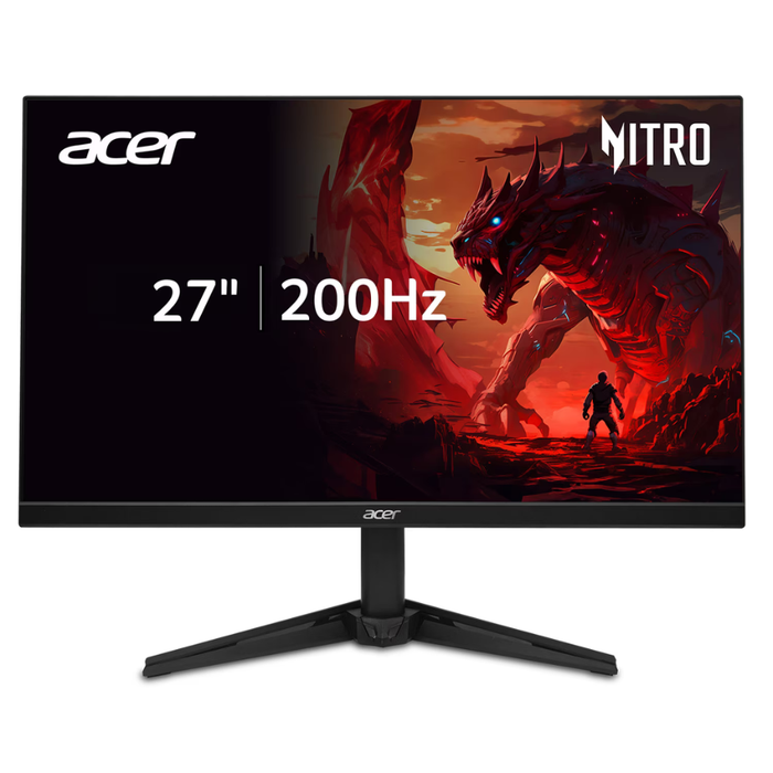 Acer Nitro QG1 27" (QG271 X1biip) Widescreen IPS Full HD Gaming Monitor 200Hz 0.5ms Black (New)