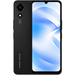 Black smartphone with front display and dual rear camera module