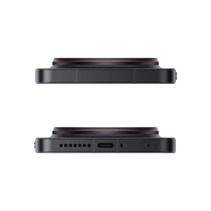 Black smartphone bottom edge with speaker holes and charging port