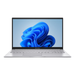 Cool Silver ASUS Vivobook 15 laptop with blue floral display and full keyboard.