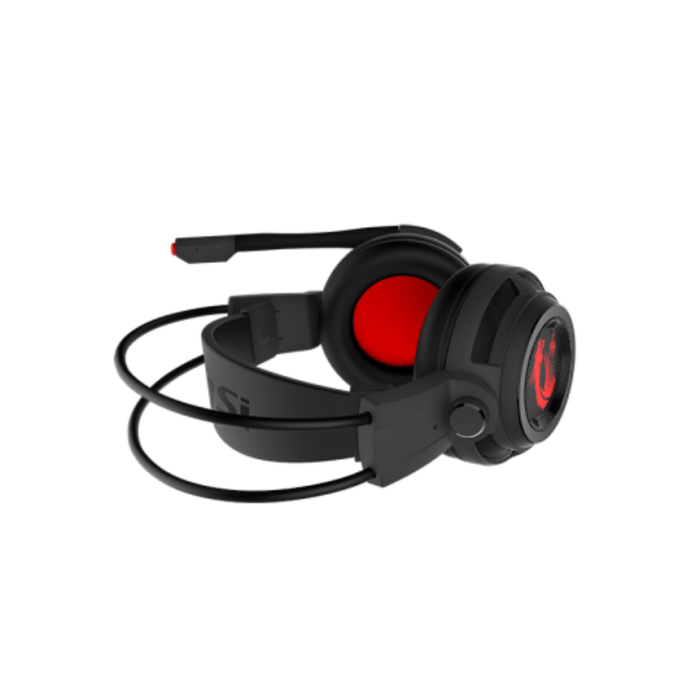 MSI DS502 Ultra Lightweight Gaming Headset Black (NEW)