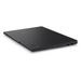 Lenovo ThinkPad E16 laptop side view, black edge with ports and ventilation
