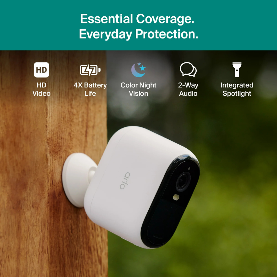 Arlo (VMC2082-1WMNAS) Essential XL Security Camera 3rd Gen
