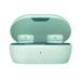 Bose QuietComfort Dewdrop Mint wireless earbuds in charging case, open front view