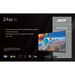 23.8" black FHD LED monitor, SA3 Series label, VGA/HDMI