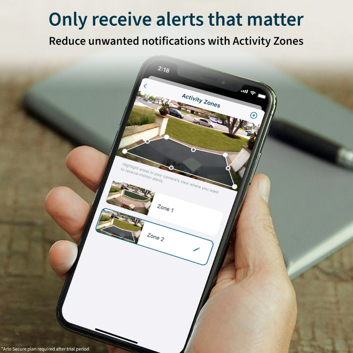 Arlo Pro 3 (FB1001-100NAS) Floodlight Camera White (NEW)