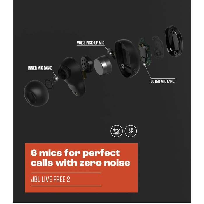 JBL Live Free 2 TWS - True wireless Noise Cancelling earbuds