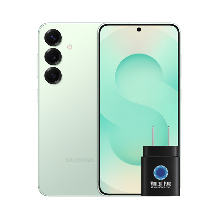 Samsung Galaxy S25 5G (S931B) GSM Unlocked International Version with 45W USB C Wall Charger (New)