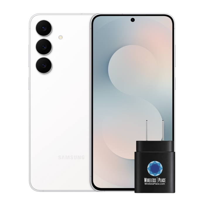 Samsung Galaxy S25 FE 5G (S731B) GSM Unlocked International Version with 45W USB C Wall Charger (New)