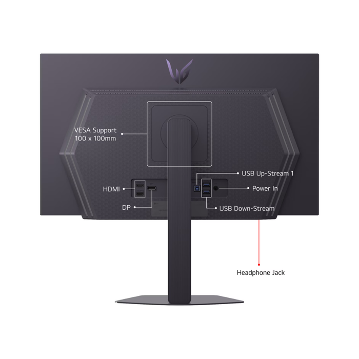 LG UltraGear 27" (27GX704A-B.AUS) OLED Gaming Monitor 240Hz 0.03ms Black (New)