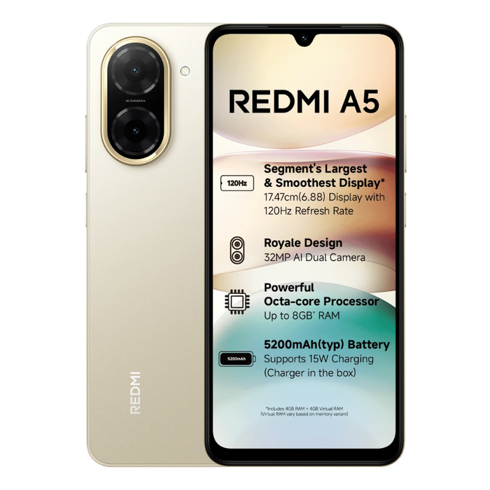 Xiaomi Redmi A5 GSM Unlocked International Version (New)