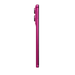 Pink smartphone side profile with visible buttons and slim frame