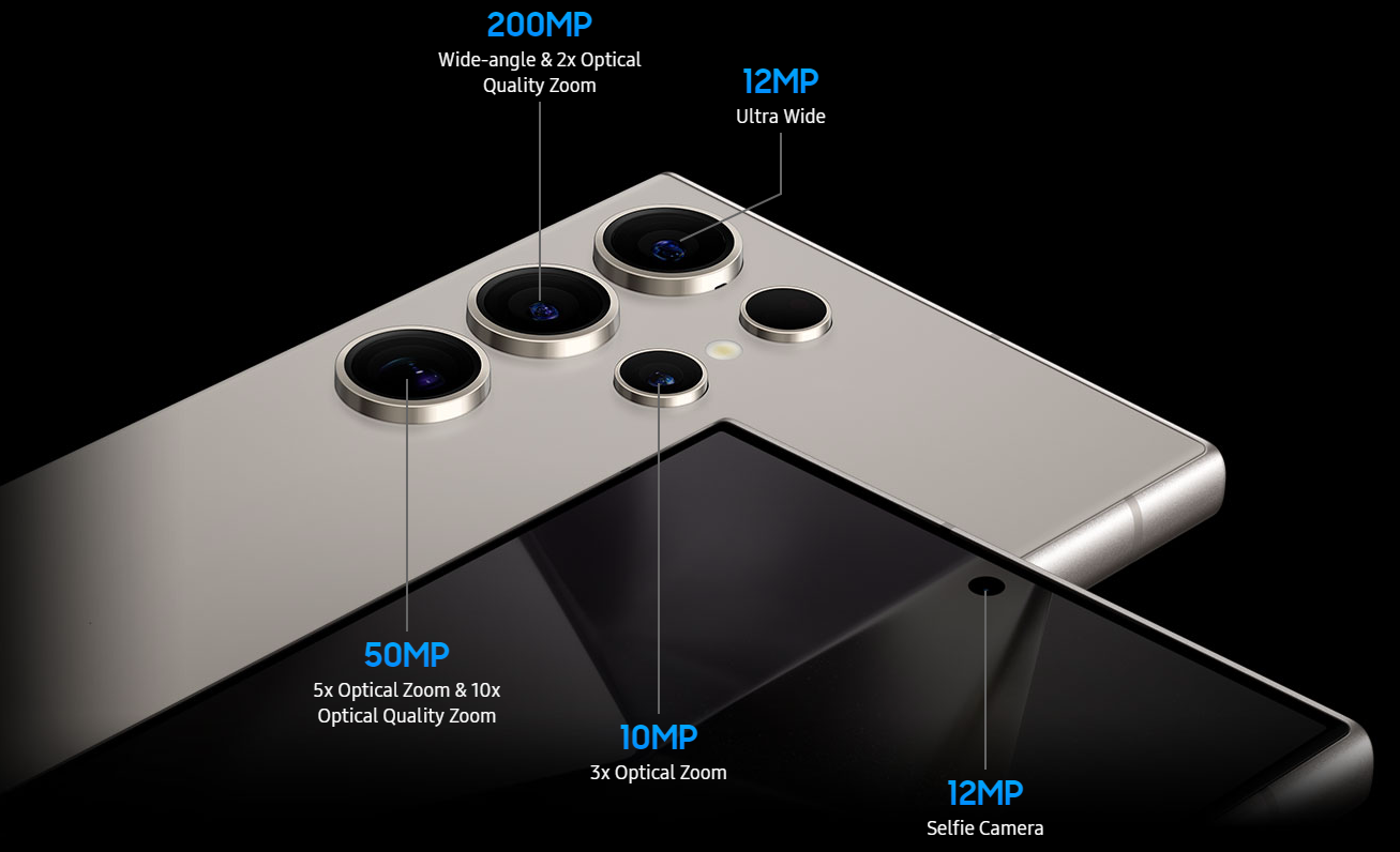 Capture details that rival reality with 200MP