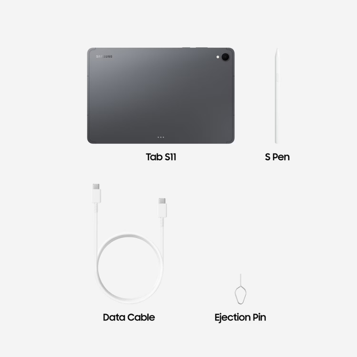 Samsung Galaxy Tab S11 (SM-X730N) 256GB/12GB RAM (USA Version) (Wi-Fi Only) Gray (New)