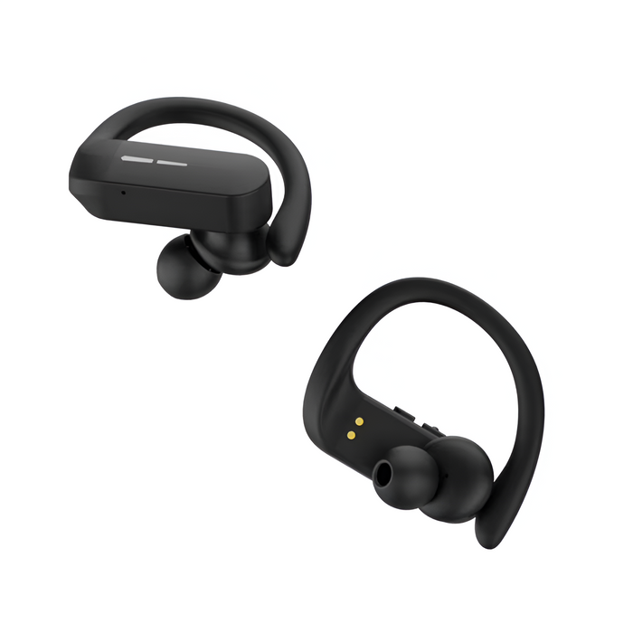 IHDAPP (17LY86BK) Wireless Sport Earphones with Charging Case, Black