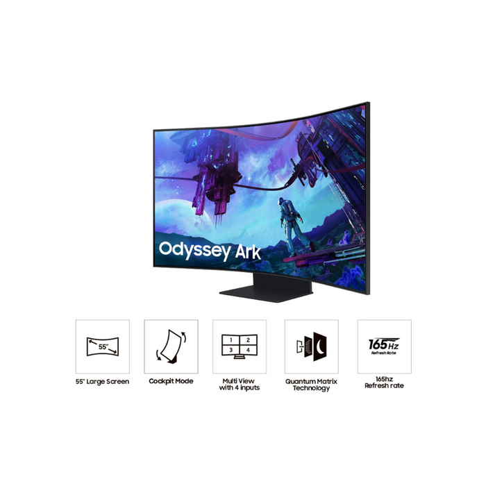 Samsung 55" Odyssey Ark 2nd (LS55CG970NNXGO) Black (NEW)