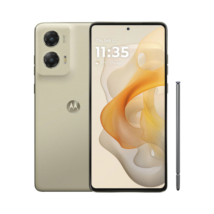 Motorola Moto G Stylus 5G (2024) 256GB/8GB RAM (USA Version Unlocked) Caramel Latte (New)