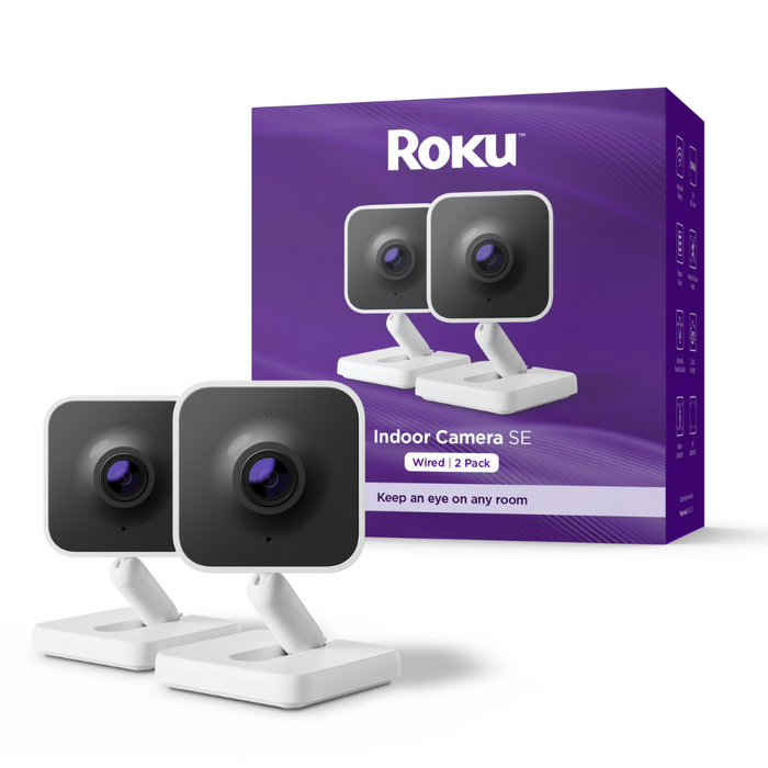 Roku Indoor Camera SE Home Security White (NEW)