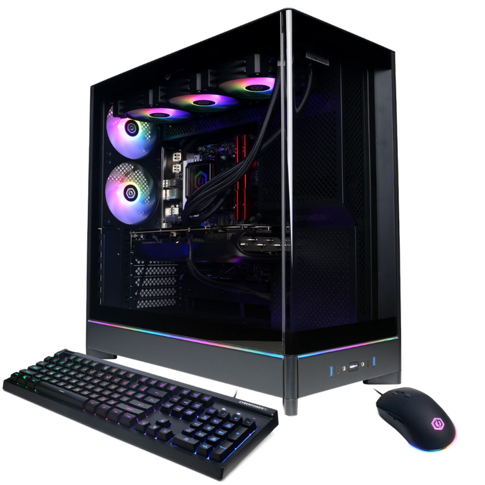 CyberPowerPC (SLCAI8200CPGV2) Gaming Desktop 4TB/64GB RAM Black (NEW)